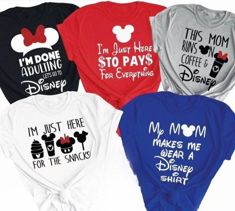 Disney Tees - Any Age Any image